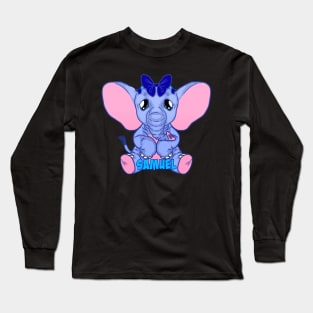 Baby Elephant for Samuel Long Sleeve T-Shirt